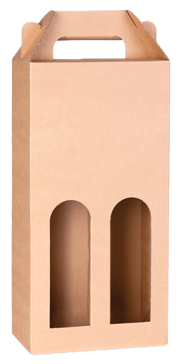 geschenkkaton 2 flasche, silvester, weihnacht, geschenke, calle, fleggaard, tilbudsavis