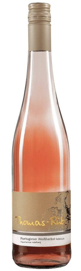 Thomas-Rüb Portugieser Weißherbst lieblich 2024, beste roséwein zum sommer, beste roséwein zum essen, calle, fleggaard, tilbudsavis