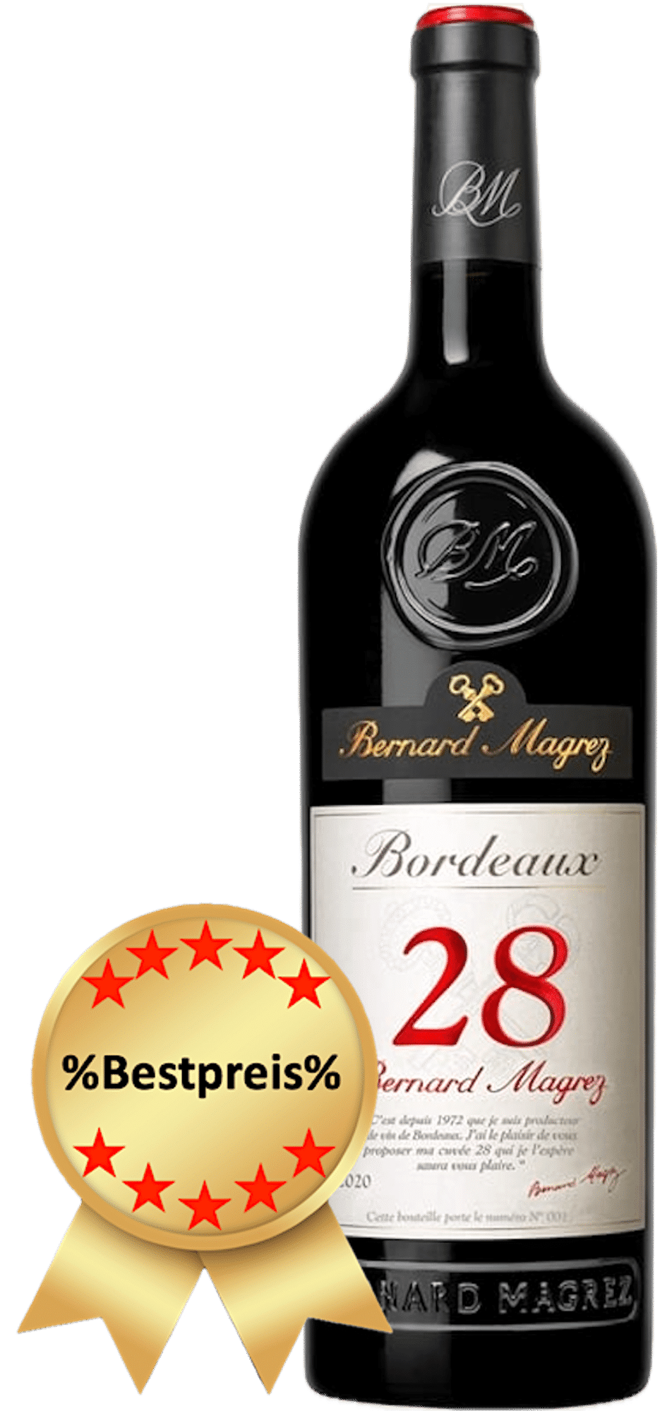 Bernard Magrez, Bordeaux, Frankreich, Rotwein Bordeuax 28