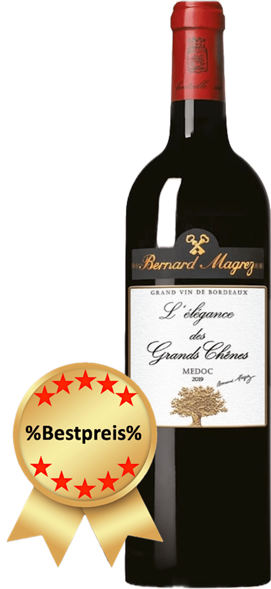 Bernard Magrez, Le Elegance des Grands Chenes, Medoc, Frankreich, Rotwein
