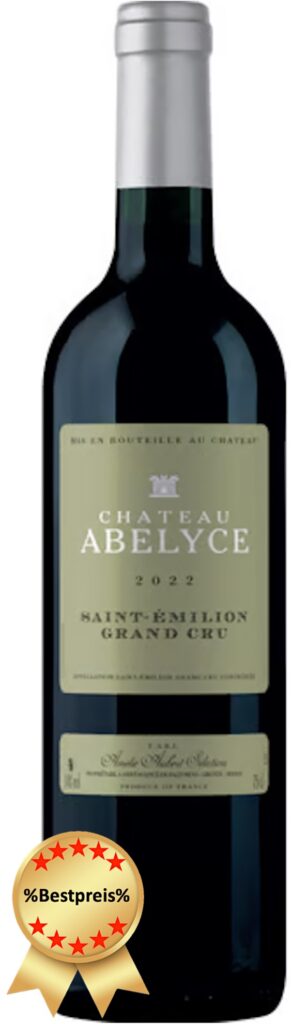 Chateau Abelyce Saint-Emilion Grand Cru 2022, frankreich, bordeaux, saint emilion, rotwein, beste rotwein zum essen, calle, fleggaard, tilbudsavis