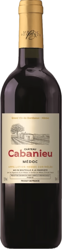 Chateau Cabanieu Medoc 2020. Bordeaux, Médoc, Frankreich, rotwein, beste rotwein zum essen, calle, fleggaard, tilbudsavis, aperol spritz