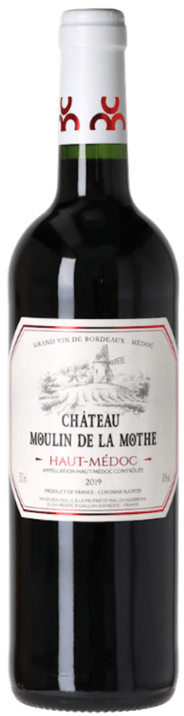 Château Moulin de la Mothe Haut-Médoc 2019 Weinflasche