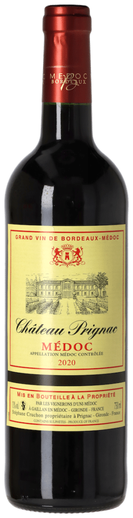 Château Prignac Médoc 2020 Weinflasche