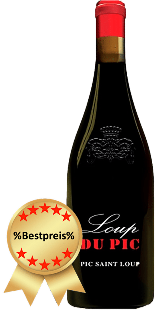 Chateau Puech Haut, Le Loup Du Pic, Frankreich, Bourgogne, Rotwein, Languedoc