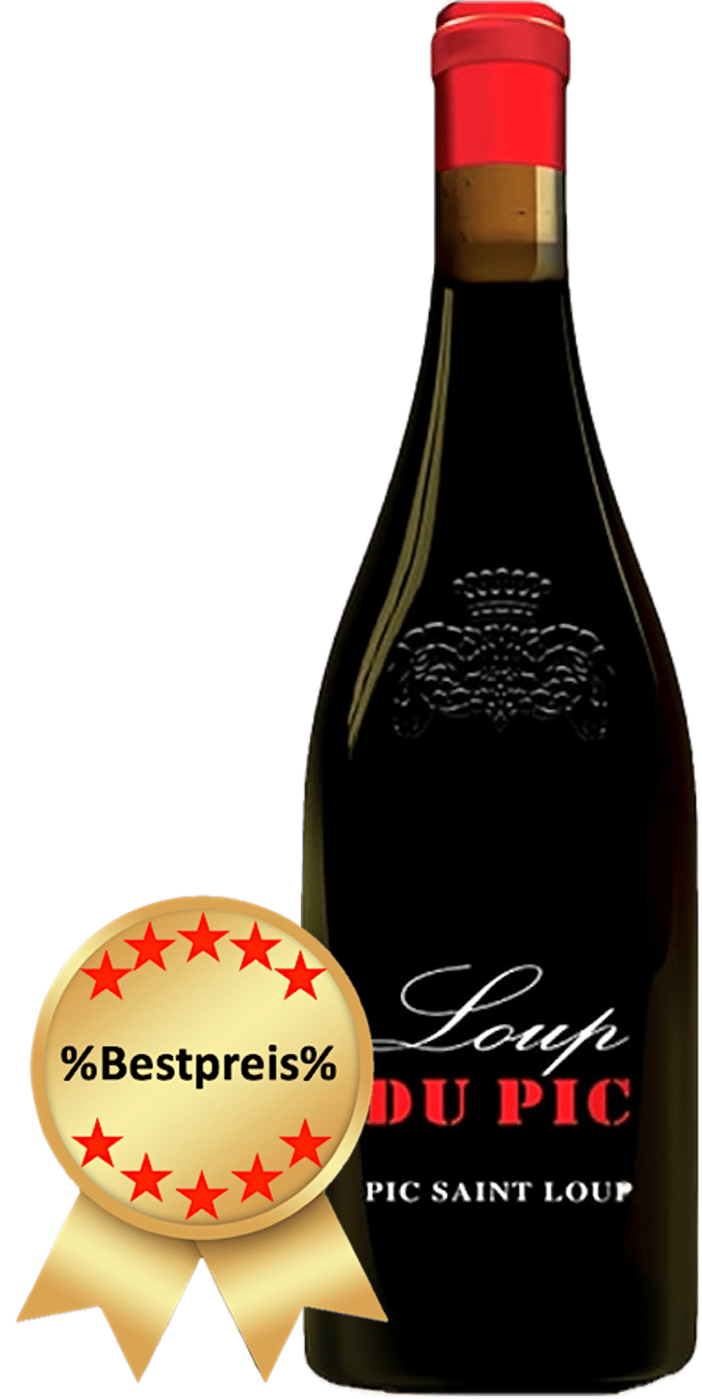 Chateau Puech Haut, Le Loup Du Pic, Frankreich, Bourgogne, Rotwein, Languedoc