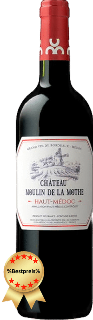 Chateau Moulin De La Mothe 2018, rotwein, frankreich, beste rotwein zum essen, bordeau, hautmedoc, calle, fleggaard, tilbudsavis, primitivo de manduria, spargel rezepte