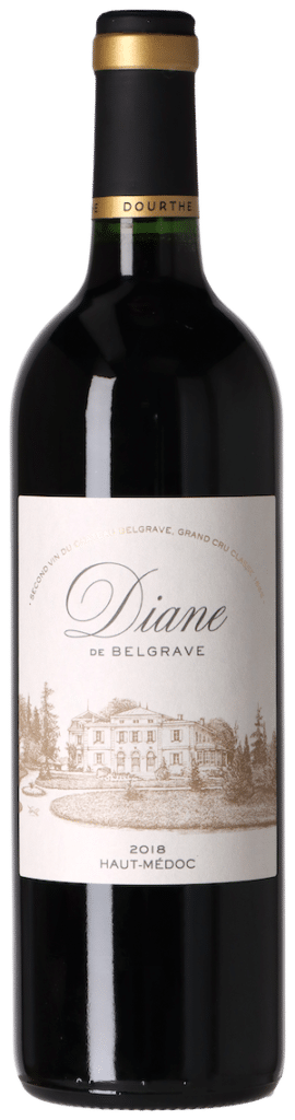 Diane de Belgrave Haut-Médoc 2018 Weinflasche