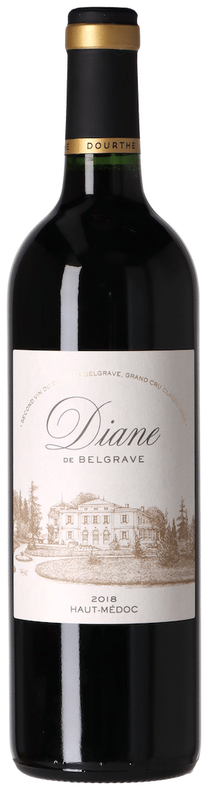 Diane de Belgrave Haut-Médoc 2018 Weinflasche