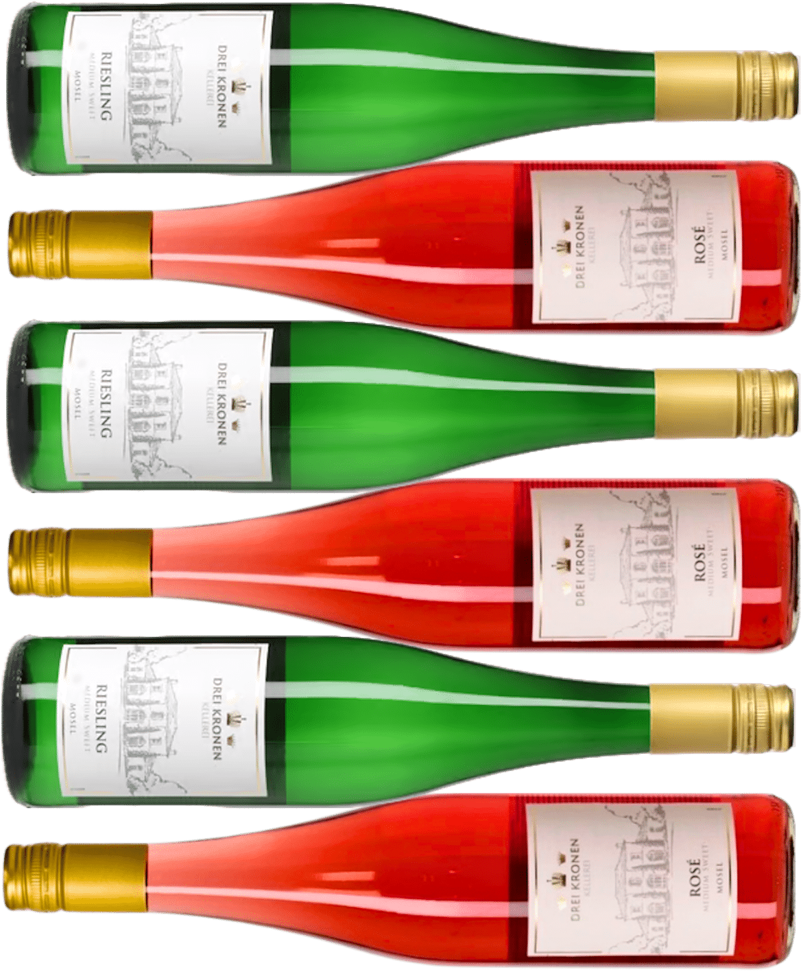 drei kronen kellerei mosel mix, mosel, deutsche weine online kaufen, calle, fleggaard, tilbudsavis