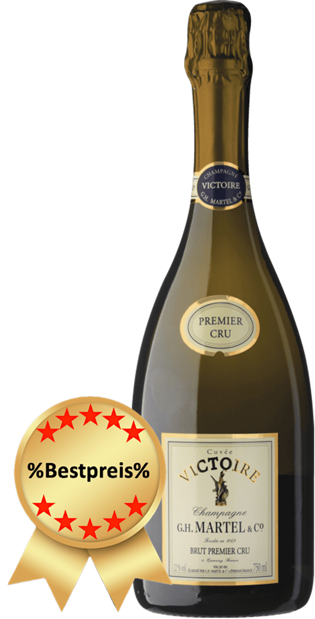 GH-Martel, Martel, Champagne, Frankreich, Chardonnay, Meunier, PinotNoir, Pino, Noir, Victoire, Premier, Cru, Brut
