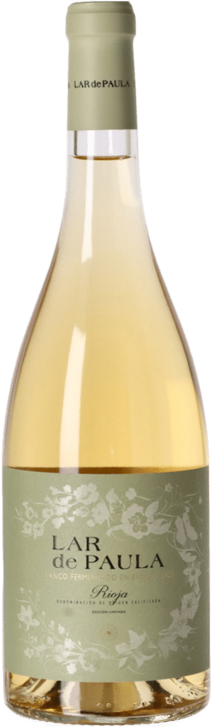 Lar de Paula White Barrel Fermented Edición Limitada 2023, spanien, rioja, viura, Malvasia, beste weißwein zum essen, beste weißwein zum sushi, calle, fleggaard, tilbudsavis