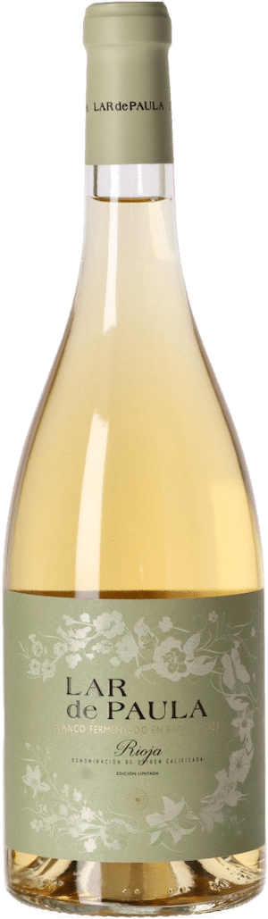 Lar de Paula White Barrel Fermented Edición Limitada 2023, spanien, rioja, viura, Malvasia, beste weißwein zum essen, beste weißwein zum sushi, calle, fleggaard, tilbudsavis