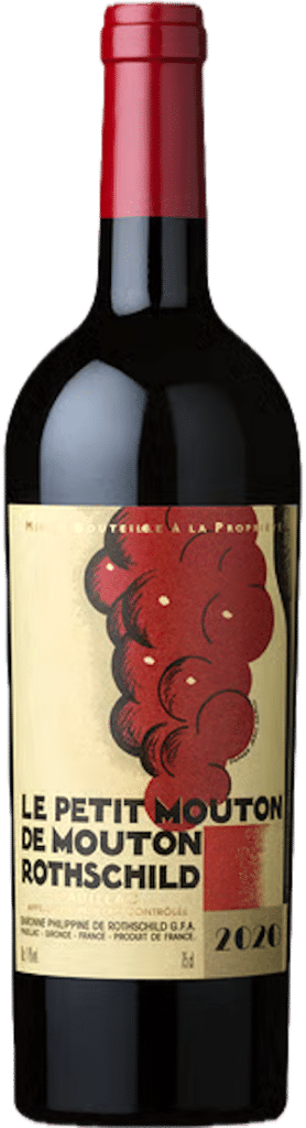 Le Petit Chateau De Mouton Rothschild Pauillac 2020 OWC, frankreich, bordeaux, ikonenweine, beste rotwein zum essen, beste rotwein zum lamm, beste rotwein zum rind, calle, fleggaard, tilbudsavis