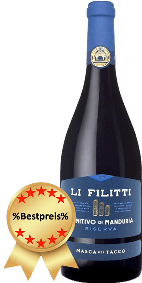 Masca del Tacco Li Filitti Primitivo Riserva, Apulien