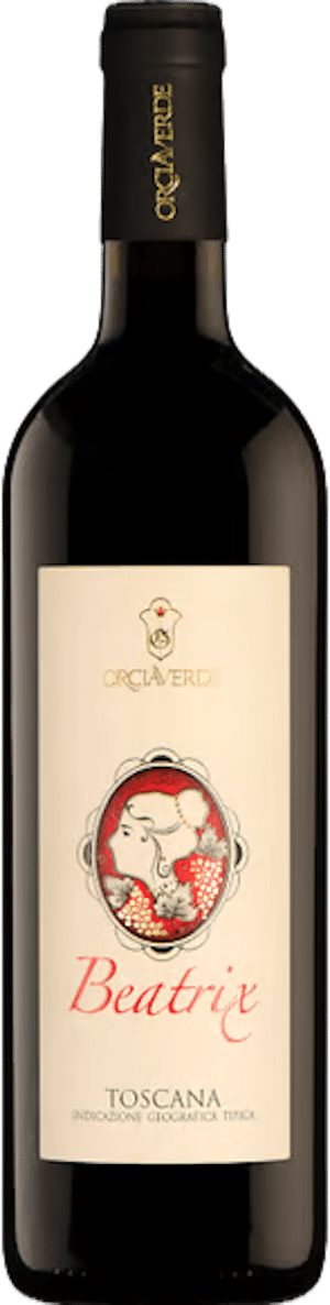 Orciaverde Beatrix 2020 BIO, Toskana, Supertoskana, Italien, Brunello, Beste rotwein zum essen, Rotwein online kaufen, calle, fleggaard, tilbudsavis
