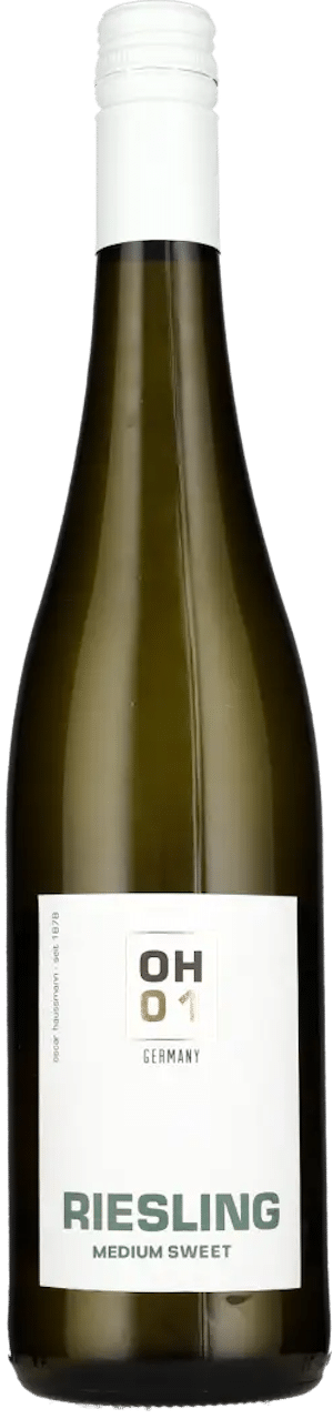 Oscar Haussmann OH01 Riesling Lieblich Weinflasche