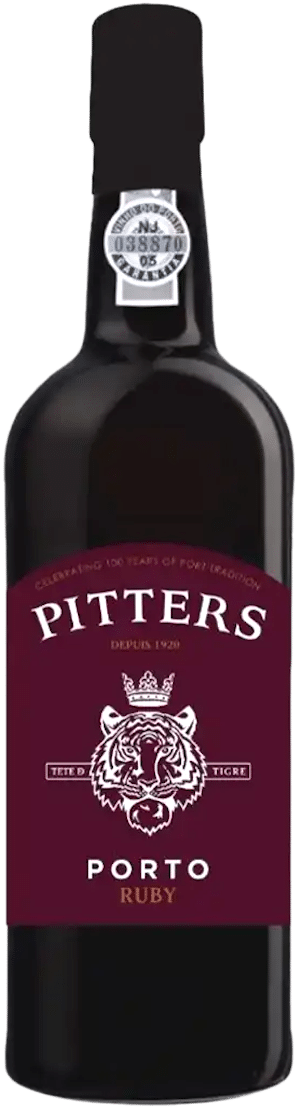 Pitters Ruby Port Weinflasche