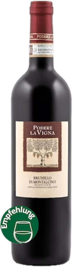 Podere La Vigna Brunello di Montalcino 2019, italien, toskana, beste rotwein zum felisch, beste rote zum essen, calle,, fleggaard, tilbudsavis