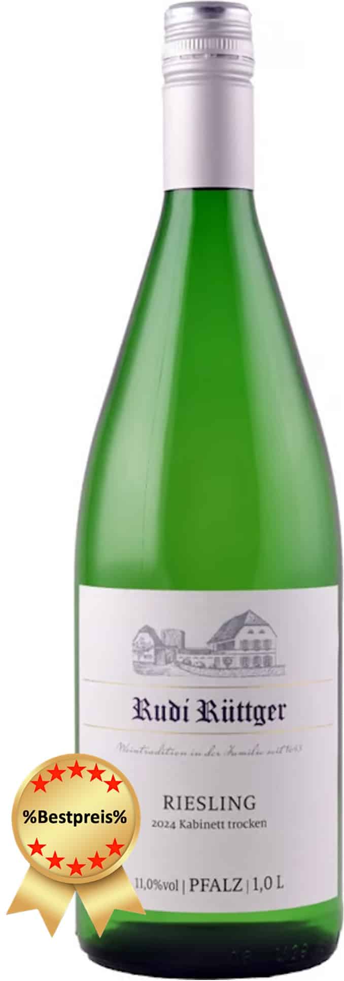 Rudi Rüttger Riesling Kabinett 2024, pfalz, beste weißwein zum essen, wein zum spargel, calle, fleggaard, tilbudsavis, aperol spritz rezepte