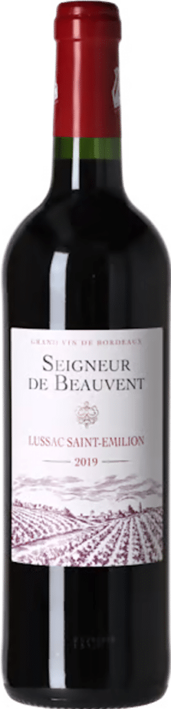 Seigneur de Beauvent Lussac St. Emillion 2019, bordeaux, st.Emillion, beste rotwein zum essen, beste rotwein zum ente, calle, fleggaard, tilbudsavis
