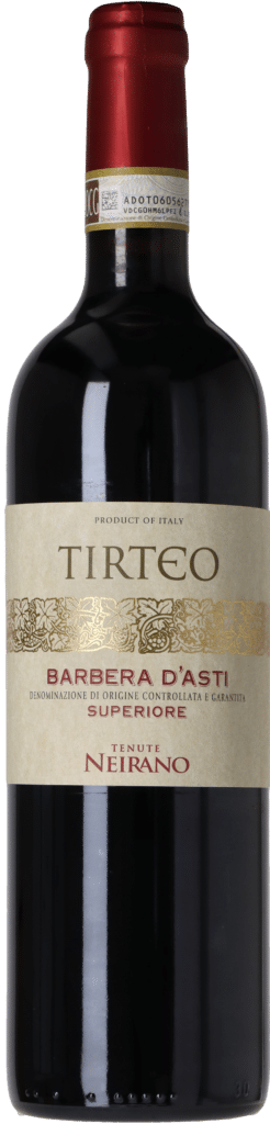 Tenute Barbera Tirteo Barbera d'Asti Superiore DOCG 2024, Itallien, Piemont, asti, rotwein, besterotwein zum essen, calle, fleggaard, tilbudsavis, aperol spritz rezepte