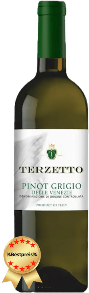 Terzetto Pinot Grigio DOC 2024, delle venezie, beste weiswein zum essen, calle, fleggaard, tilbudsavis, wein zum spargel