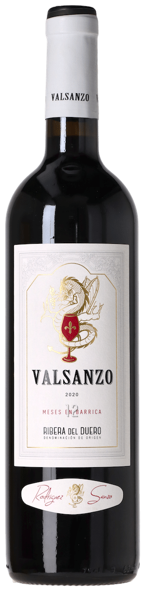 Valsanzo Crianza Ribera del Duero 2020 Weinflasche