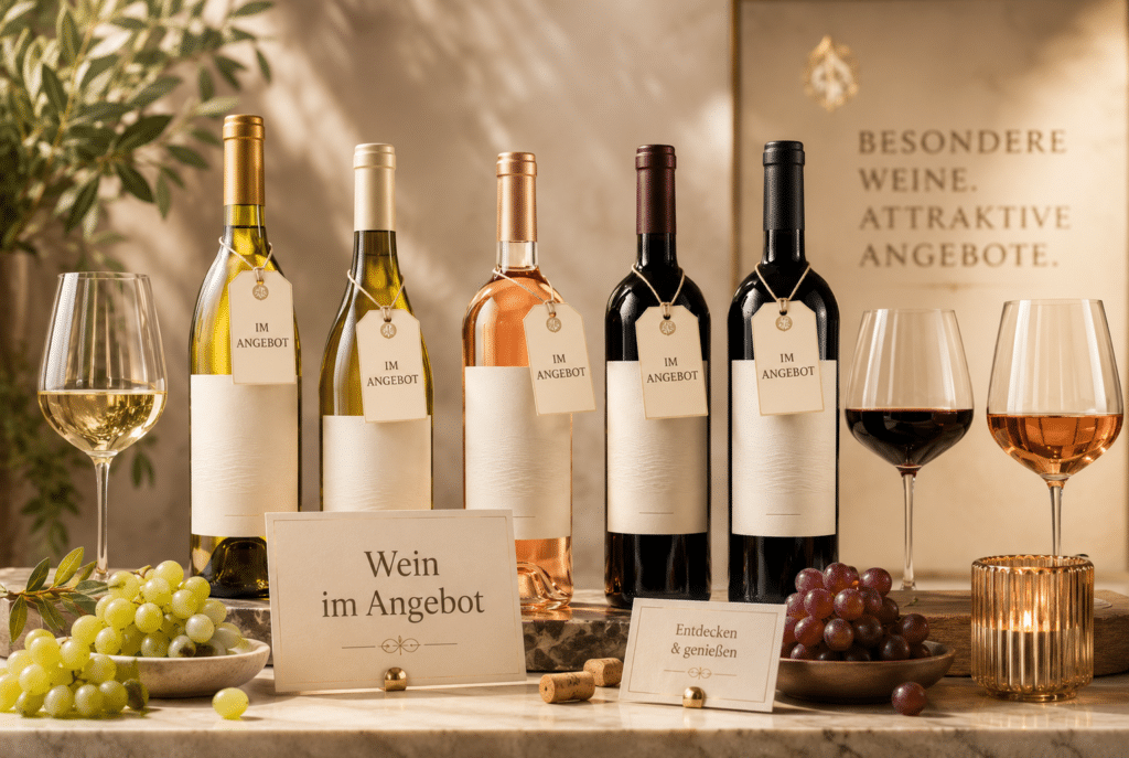 Wein im Angebot bei Wein für alle – ausgewählte Rotweine, Weißweine und Roséweine