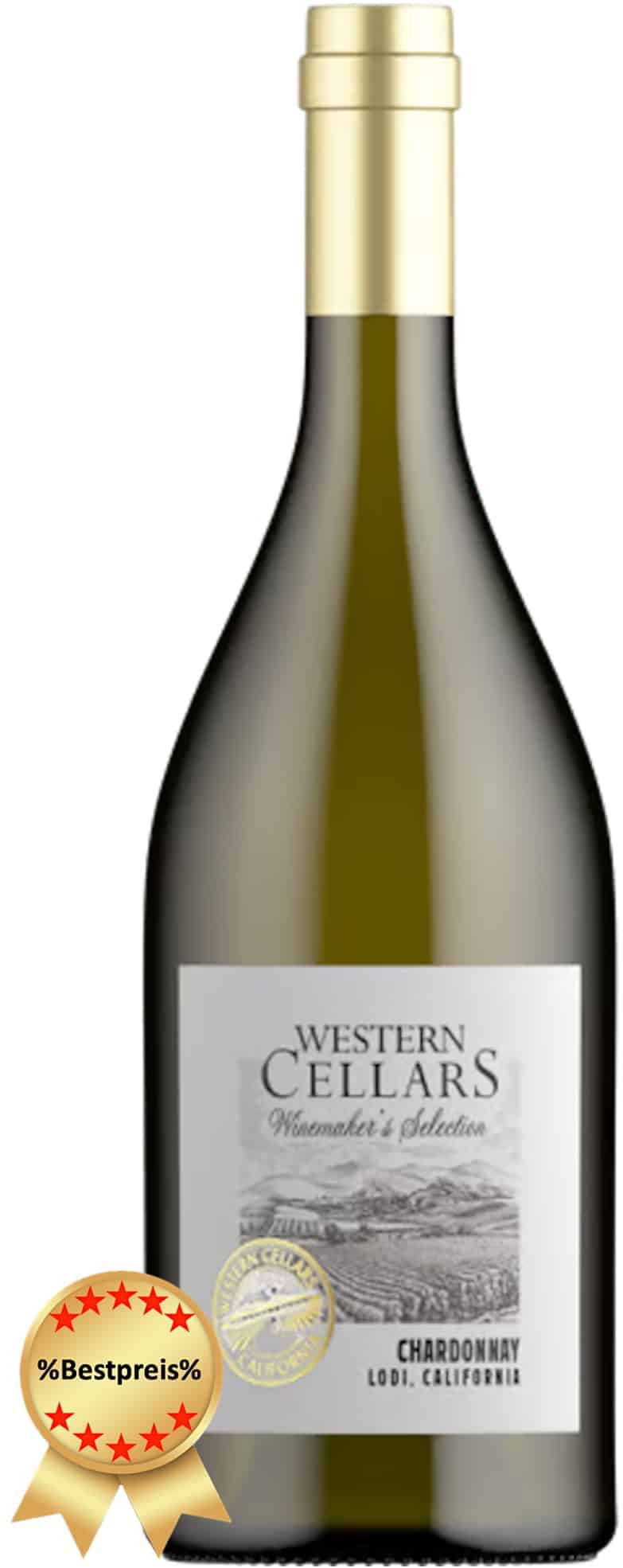 Western cellars lodi chardonnay, usa, kalifornien, beste wein zum essen, calle, fleggaard, tilbudsavis, aperol spritz, beste wein zum spargel