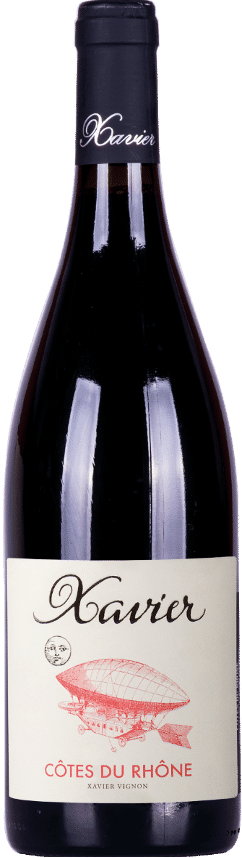 Xavier Côtes Du Rhone Airballoon 2020, cotes du rhone, frankreich, beste rotwein zum essen, calle, fleggaard, tilbudsavis, aperol spritz, manduria