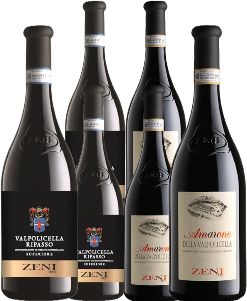 ZENI Amarone & Ripasso Probierpaket, beste rotwein zum rind, beste rotwein zum ente, beste rotwein zum essen, beste rotwein online, calle, fleggaard, tilbudsavis, veneto, ripasso, amarone, italien