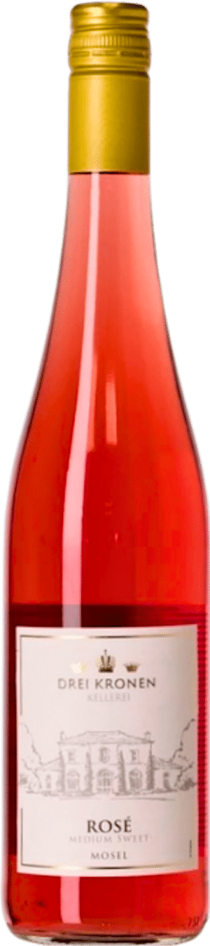Drei Kronen Kellerei Rosé 2025, semi sweet, liebig, mosel, deutschland,